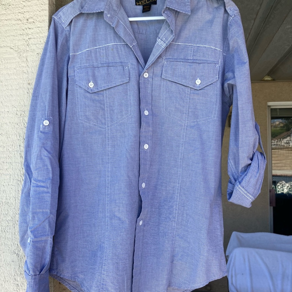 Men’s Helix Button Up
